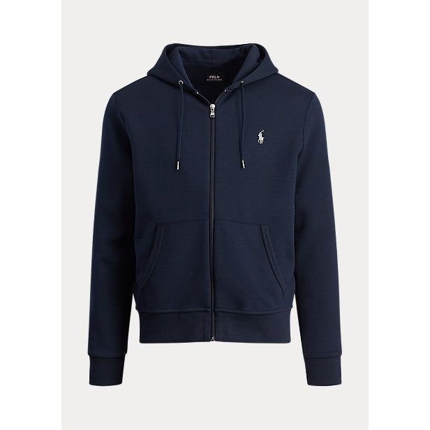 POLO RALPH LAUREN DOUBLE-KNIT FULL-ZIP HOODIE - Yooto