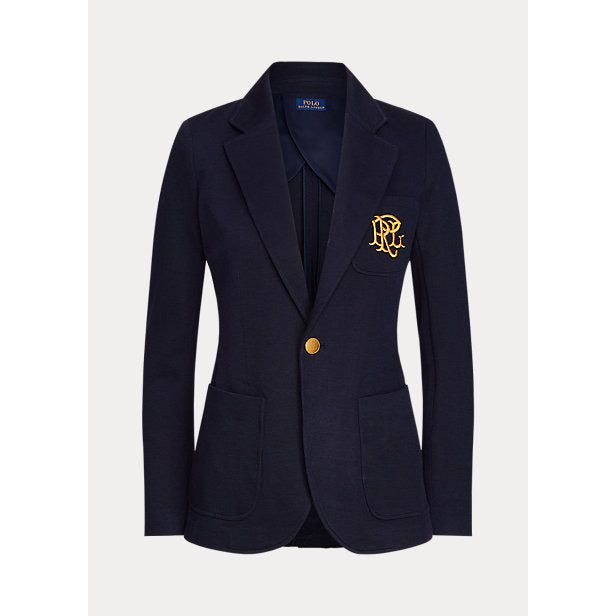 POLO RALPH LAUREN DOUBLE-KNIT JACQUARD BLAZER - Yooto