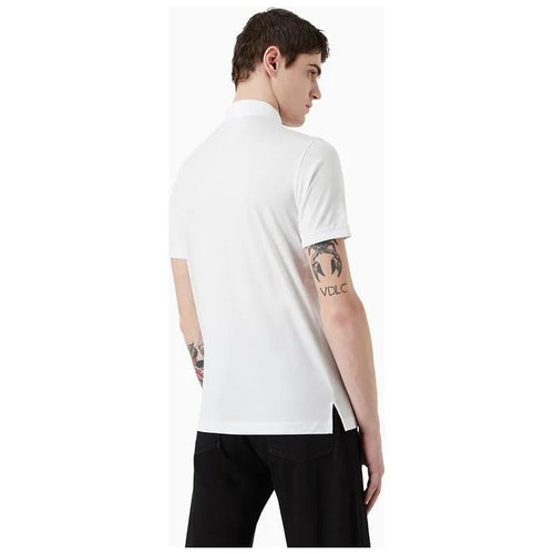 Load image into Gallery viewer, EMPORIO ARMANI LYOCELL-BLEND JERSEY POLO SHIRT - Yooto
