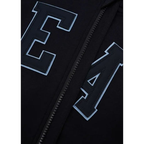 Load image into Gallery viewer, EMPORIO ARMANI KIDS HOODED ZIP-UP SWEATSHIRT WITH OVERSIZED EA PATCH - Yooto
