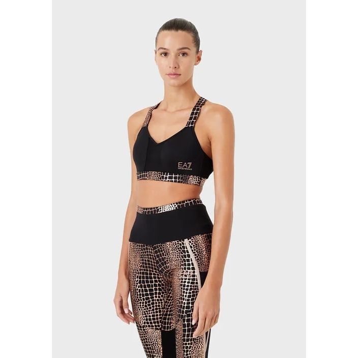 EA7 DYNAMIC ATHLETE SPORTS BRA IN VENTUS7 TECHNICAL FABRIC - Yooto