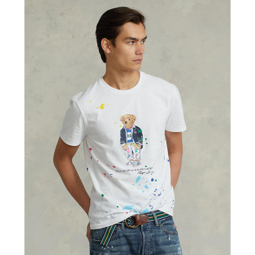 Load image into Gallery viewer, Paint-Splatter Polo Bear T-Shirt - All Fits - Yooto
