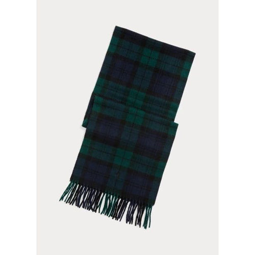 Load image into Gallery viewer, POLO RALPH LAUREN PLAID CASHMERE SCARF - Yooto
