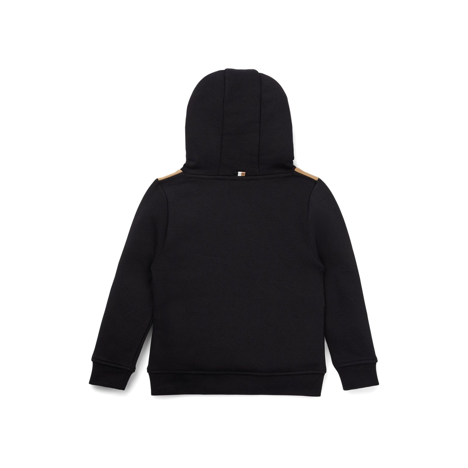 BOSS KIDS HOODIE WITH SIGNATURE-STRIPE DETAIL - Yooto