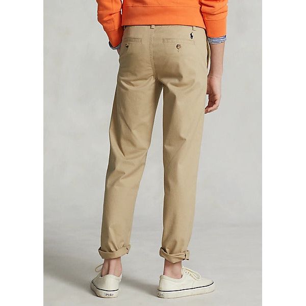 POLO RALPH LAUREN BELTED SLIM FIT STRETCH TWILL TROUSER - Yooto