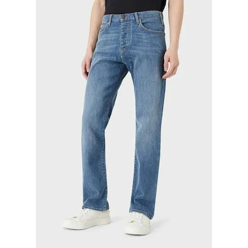 Load image into Gallery viewer, Jeans J21 regular fit in comfort denim twill washed - Yooto
