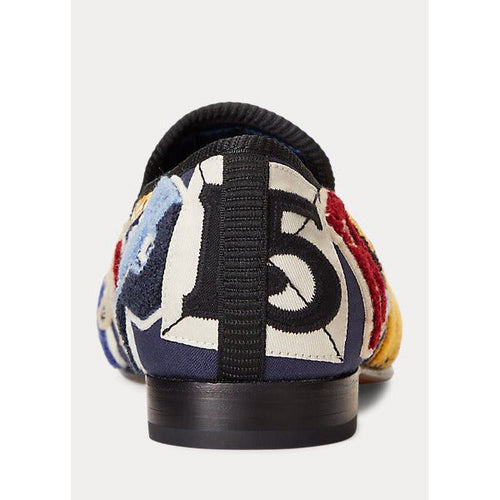 Load image into Gallery viewer, POLO RALPH LAUREN PAXTON LOGO-PATCH CANVAS SLIPPER - Yooto
