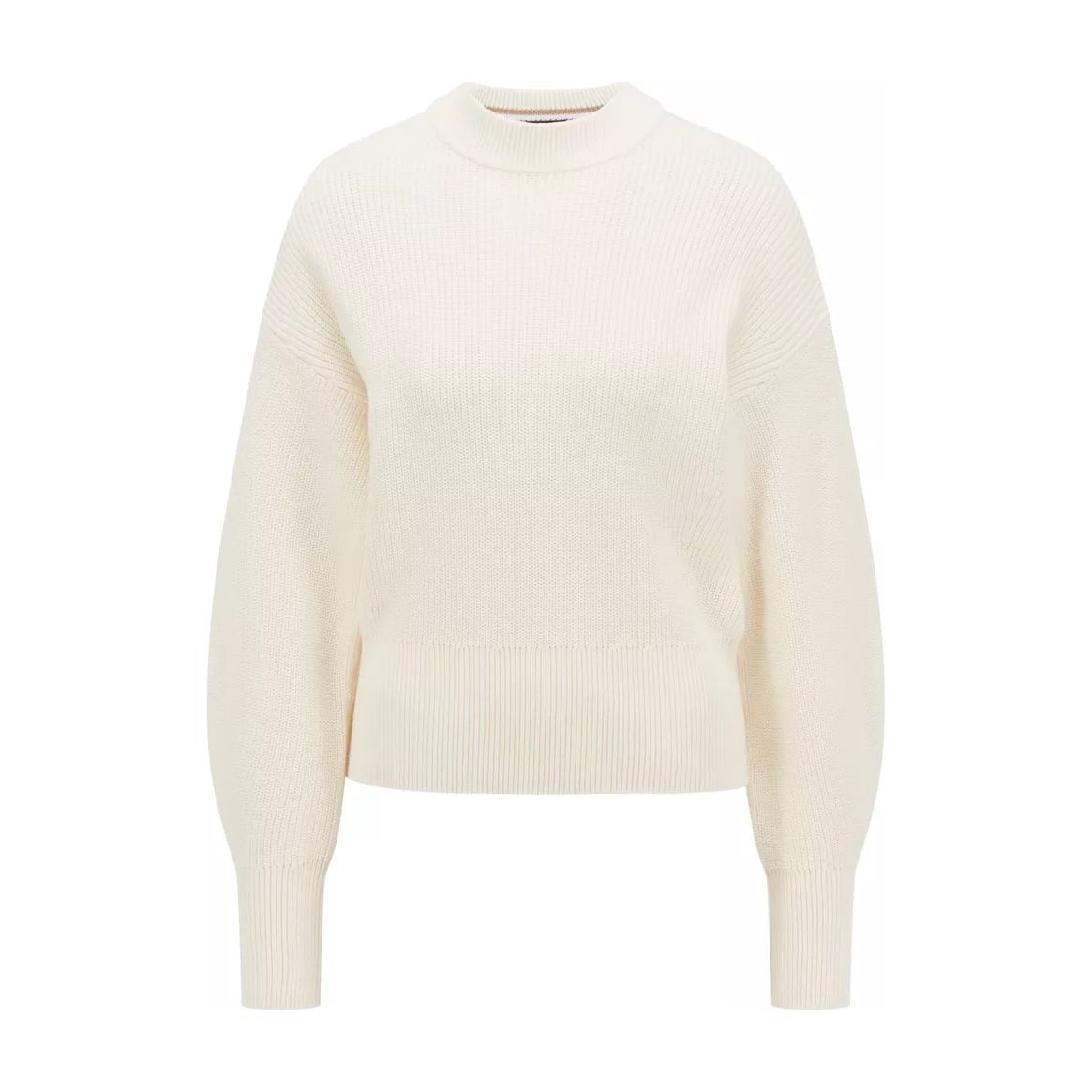 BOSS RELAXED-FIT SWEATER IN ORGANIC COTTON AND SILK - Yooto