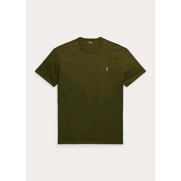 POLO RALPH LAUREN CLASSIC FIT JERSEY CREWNECK T-SHIRT - Yooto