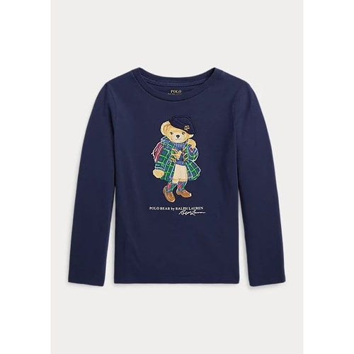 Load image into Gallery viewer, POLO RALPH LAUREN POLO BEAR COTTON JERSEY LONG-SLEEVE TEE - Yooto
