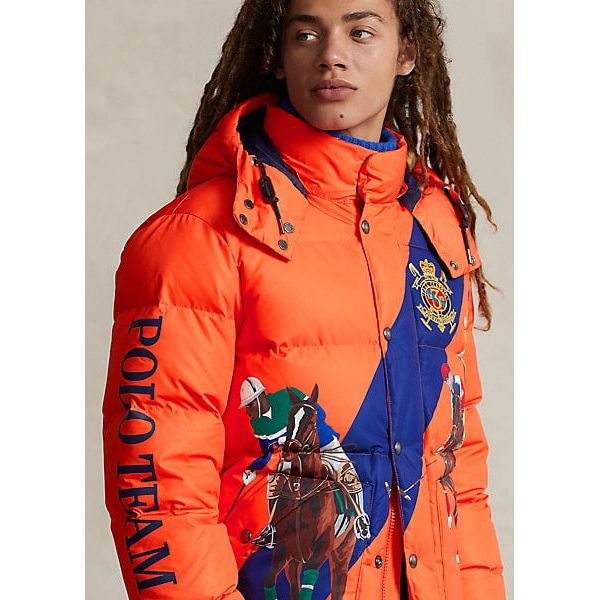 POLO RALPH LAUREN WATER-RESISTANT GRAPHIC DOWN JACKET - Yooto