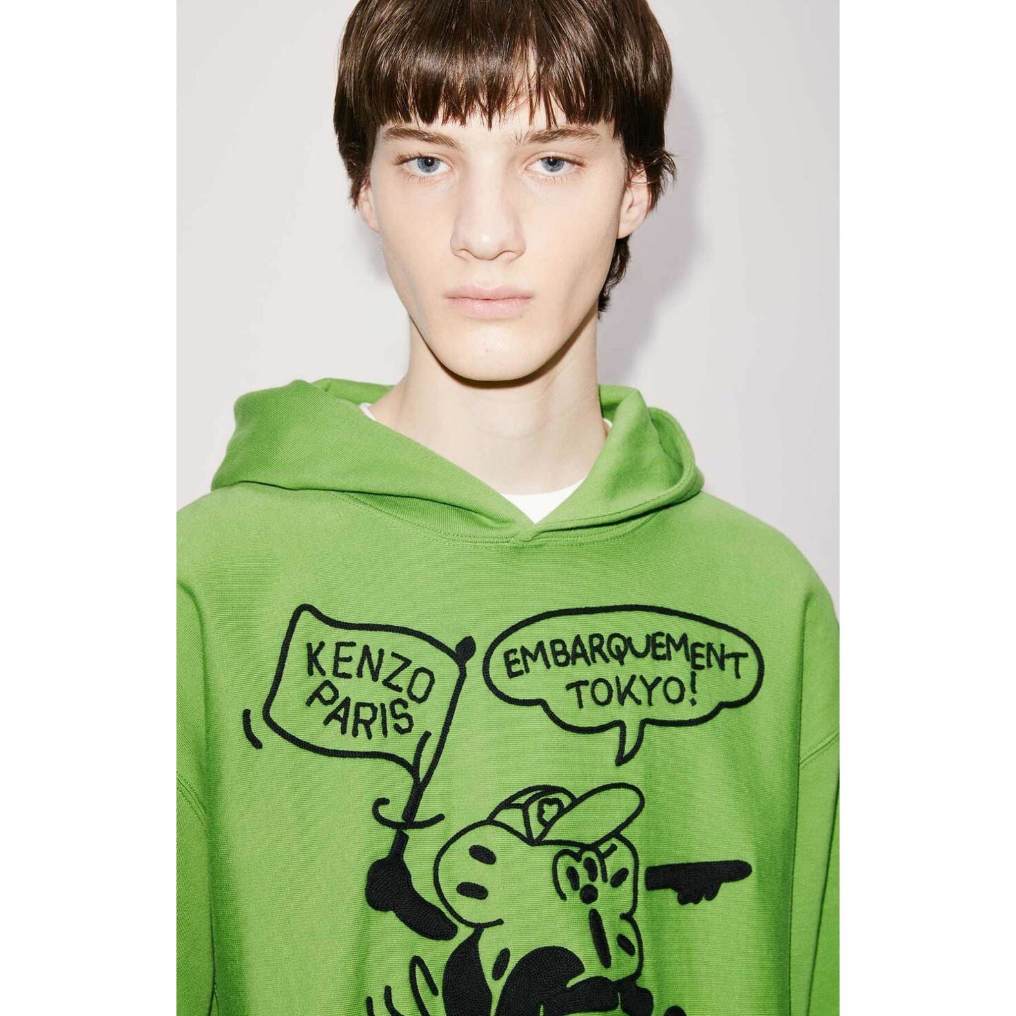 KENZO 'BOKE BOY TRAVELS' HOODED OVERSIZED SWEATSHIRT - Yooto