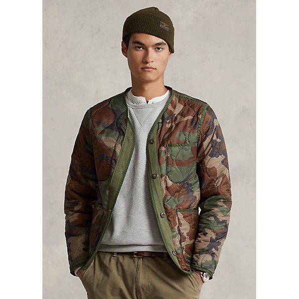 POLO RALPH LAUREN CAMO FIELD JACKET & REVERSIBLE LINER - Yooto