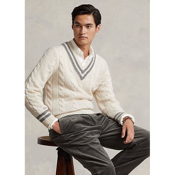 POLO RALPH LAUREN THE ICONIC CRICKET JUMPER - Yooto