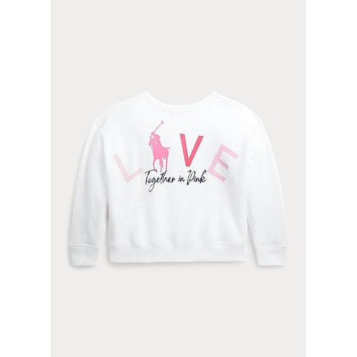 Load image into Gallery viewer, POLO RALPH LAUREN PINK PONY FLEECE SWEATSHIRT - Yooto
