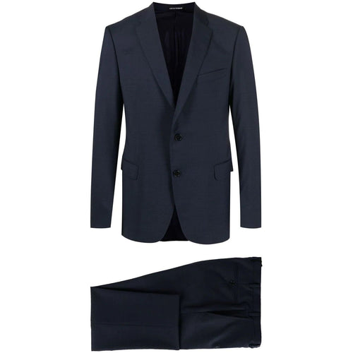 Load image into Gallery viewer, EMPORIO ARMANI SINGLE-BREASTED VIRGIN WOOL SUIT - Yooto
