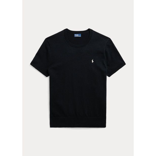 POLO RALPH LAUREN COTTON-BLEND SHORT-SLEEVE JUMPER - Yooto