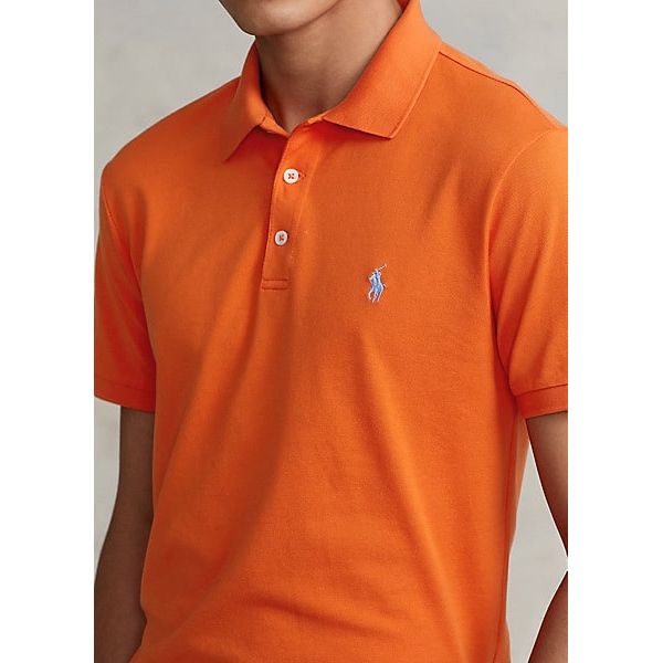 POLO RALPH LAUREN SLIM FIT STRETCH MESH POLO SHIRT - Yooto