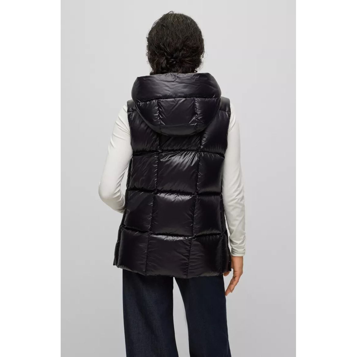 BOSS WATER-REPELLENT GILET IN A RELAXED FIT - Yooto