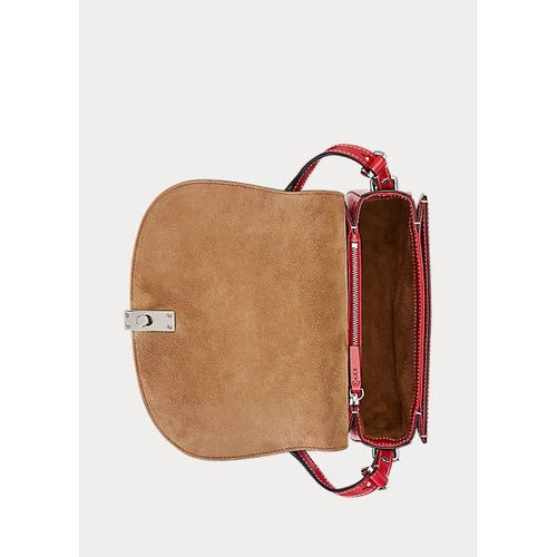 Load image into Gallery viewer, POLO RALPH LAUREN POLO ID WESTERN LEATHER SADDLE BAG - Yooto
