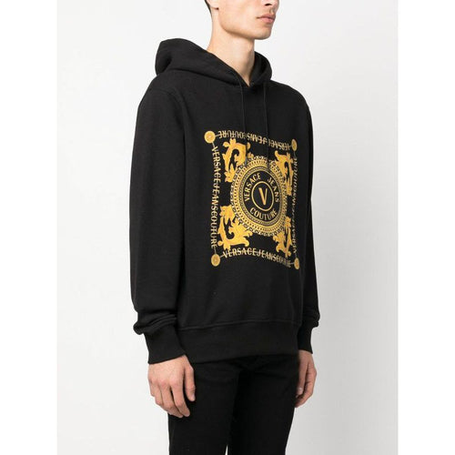 Load image into Gallery viewer, VERSACE JEANS COUTURE LOGO-PRINT HOODIE - Yooto
