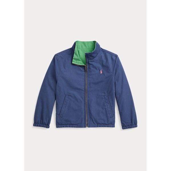 Polo Ralph Lauren Reversible Cotton Poplin Jacket - Yooto