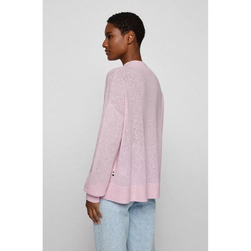 Load image into Gallery viewer, BOSS RELAXED-FIT SWEATER WITH HIGH NECKLINE - Yooto
