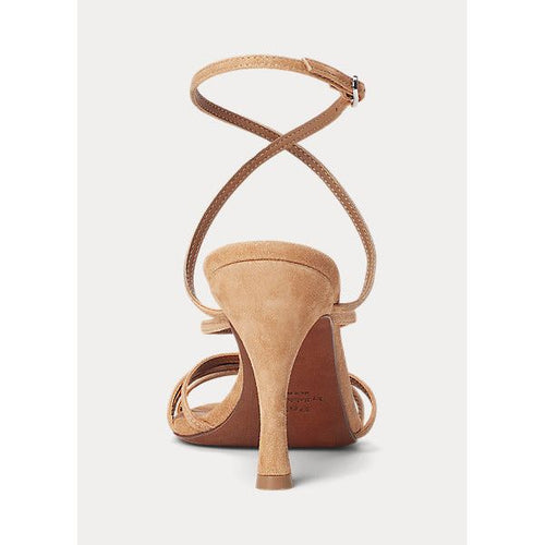 Load image into Gallery viewer, POLO RALPH LAUREN SUEDE KNOTTED SANDAL - Yooto
