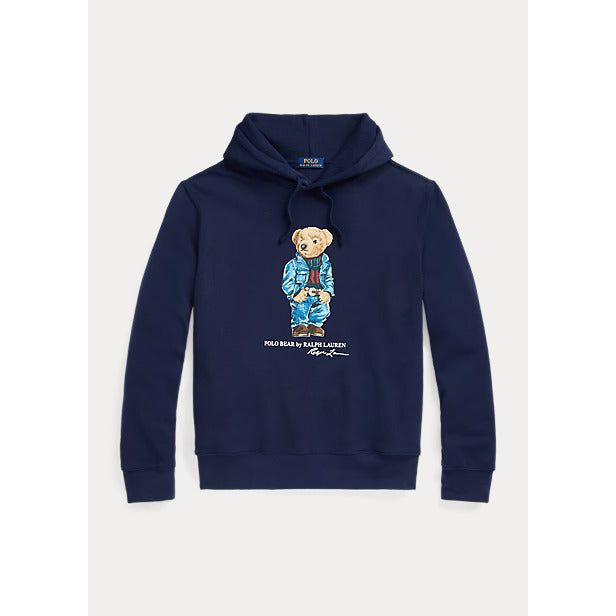 Polo bear hoodie football sale