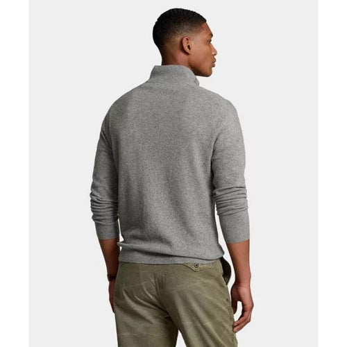 Load image into Gallery viewer, POLO RALPH LAUREN MESH-KNIT COTTON QUARTER-ZIP SWEATER - Yooto
