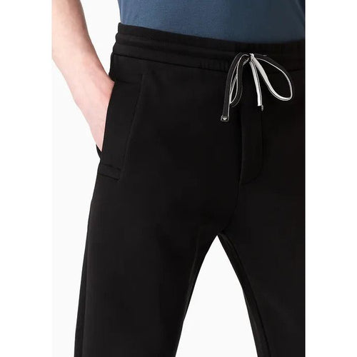 Load image into Gallery viewer, EMPORIO ARMANI DOUBLE-JERSEY JOGGERS - Yooto
