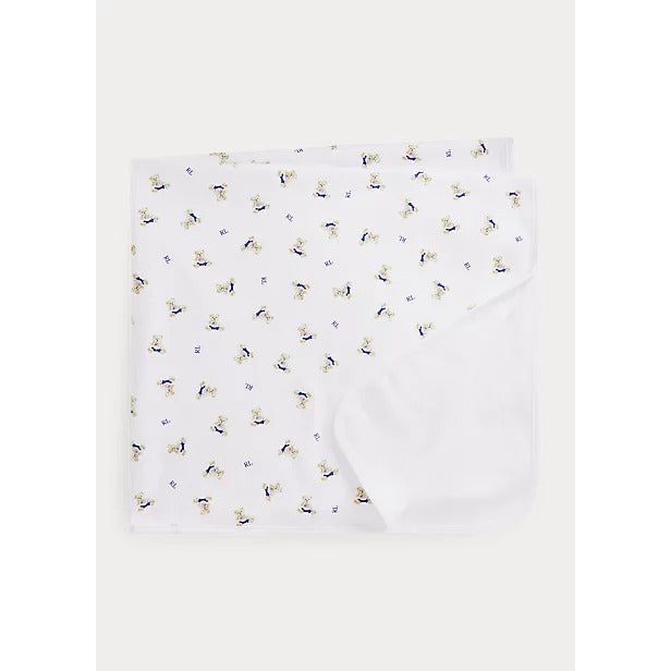 POLO RALPH LAUREN POLO BEAR COTTON BLANKET - Yooto