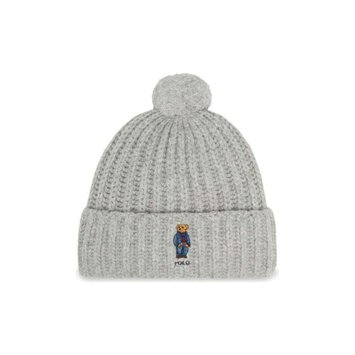 Load image into Gallery viewer, POLO RALPH LAUREN POLO BEAR RIBBED HAT WITH POMPOM - Yooto
