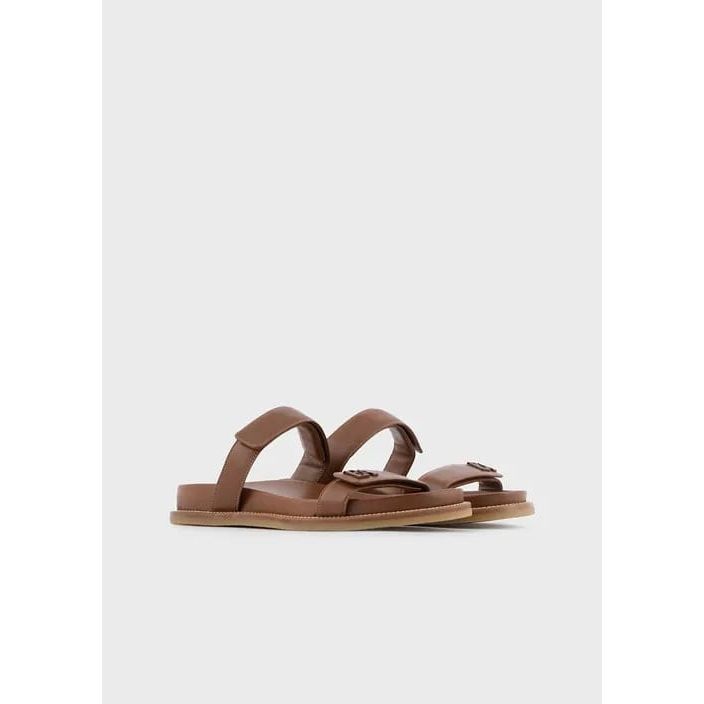Nappa leather sandals with double strap - Yooto