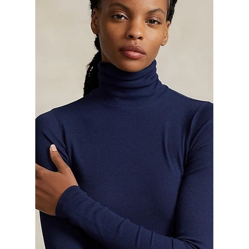 Load image into Gallery viewer, POLO RALPH LAUREN STRETCH RIB-KNIT ROLL NECK - Yooto
