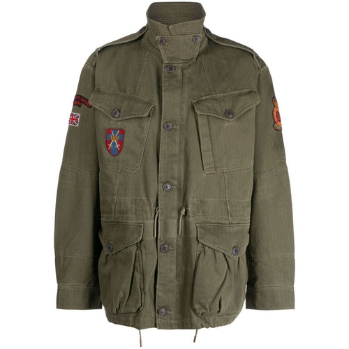 Load image into Gallery viewer, POLO RALPH LAUREN PATCH-EMBELLISHED COTTON MILITARY JACKET - Yooto
