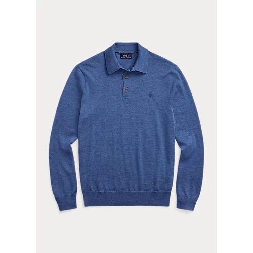 Load image into Gallery viewer, POLO RALPH LAUREN WASHABLE WOOL POLO-COLLAR JUMPER - Yooto
