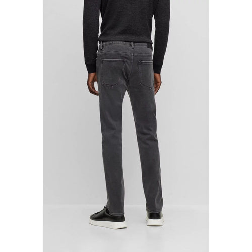 Load image into Gallery viewer, BOSS SLIM-FIT JEANS IN BLACK STRETCH DENIM - Yooto
