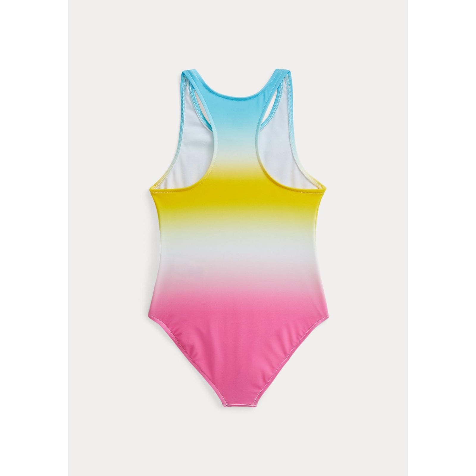 Polo Ralph Lauren Logo Ombre One Piece Swimsuit