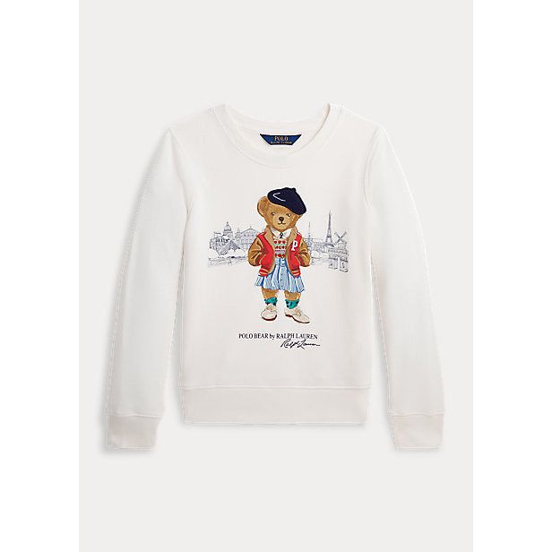 POLO RALPH LAUREN POLO BEAR PARIS TERRY SWEATSHIRT - Yooto