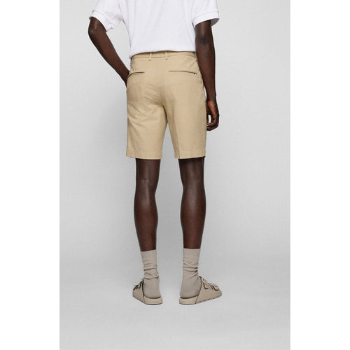 Load image into Gallery viewer, SLIM-FIT SHORTS IN STRUCTURED STRETCH COTTON - Yooto
