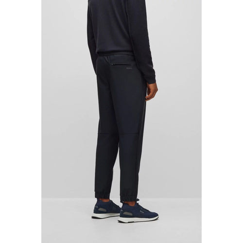 Load image into Gallery viewer, BOSS TAPERED-FIT TROUSERS IN WATERPROOF SOFTSHELL MATERIAL - Yooto
