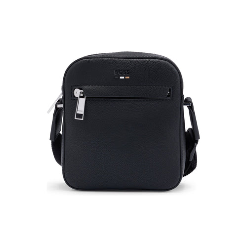 Load image into Gallery viewer, BOSS REPORTER BAG IN GRAINED FAUX LEATHER - Yooto
