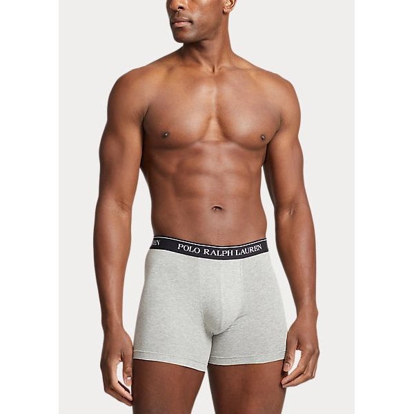 POLO RALPH LAUREN STRETCH COTTON BOXER BRIEF 3-PACK - Yooto