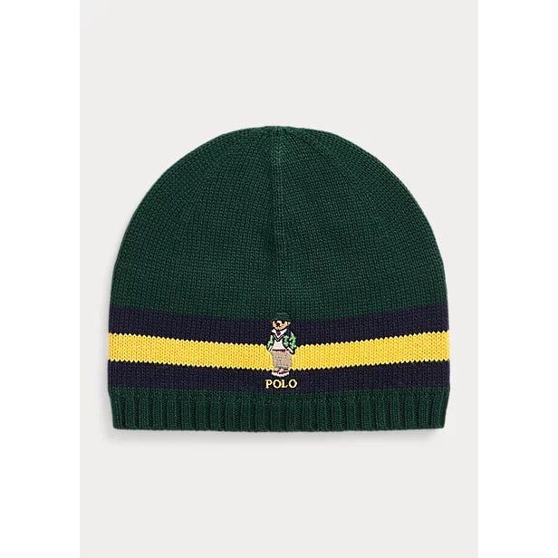 POLO RALPH LAUREN COTTON CAP WITH POLO BEAR - Yooto