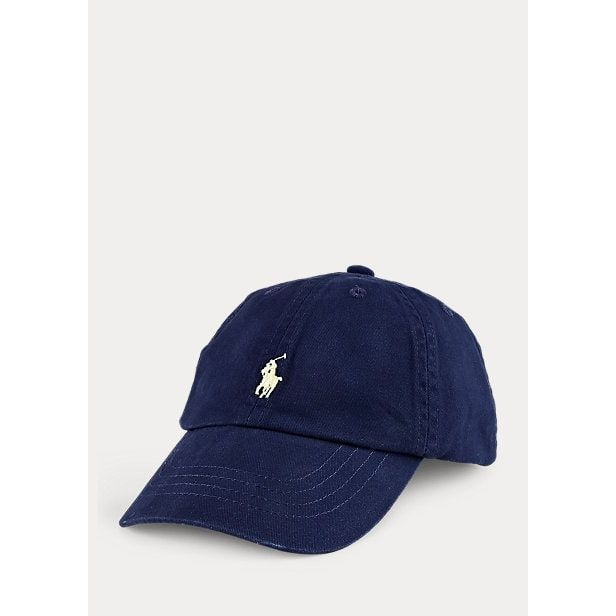 Cotton chino baseball cap cheap ralph lauren