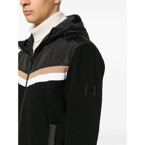 Load image into Gallery viewer, BOSS STRIPED HOODED JACKET - Yooto
