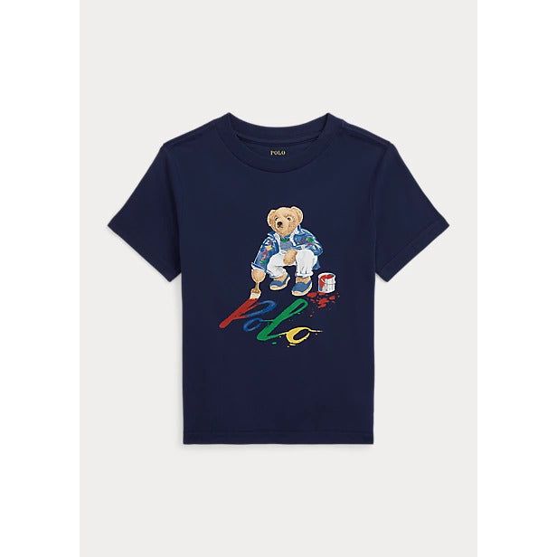 POLO RALPH LAUREN POLO BEAR COTTON JERSEY T-SHIRT - Yooto