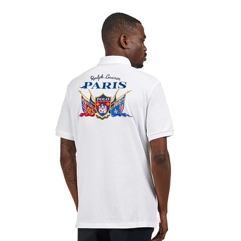 POLO RALPH LAUREN CLASSIC FIT EMBROIDERED SHORT SLEEVE POLO SHIRT - Yooto