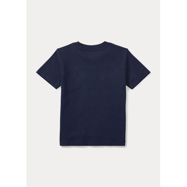 POLO RALPH LAUREN COTTON JERSEY CREWNECK T-SHIRT - Yooto